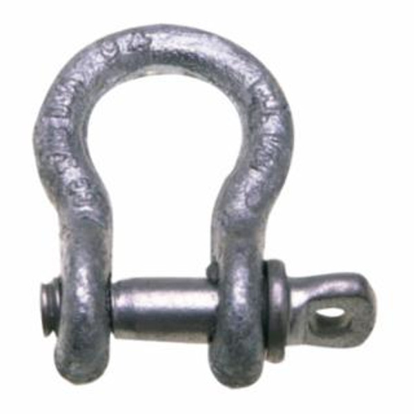 CAMPBELL® 419 2" 35T ANCHOR SHACKLE W/SCREW PIN CARBON