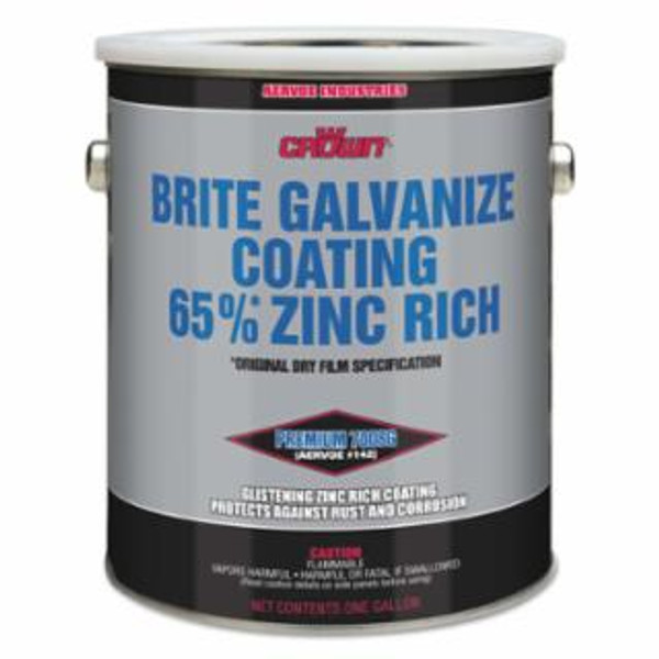 CROWN 1 GALLON GALVA BRIGHT PREMIUM ZINC COATING