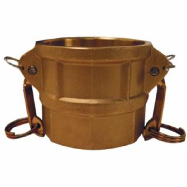 3" GLOBAL TYPE D COUPLER- BRASS