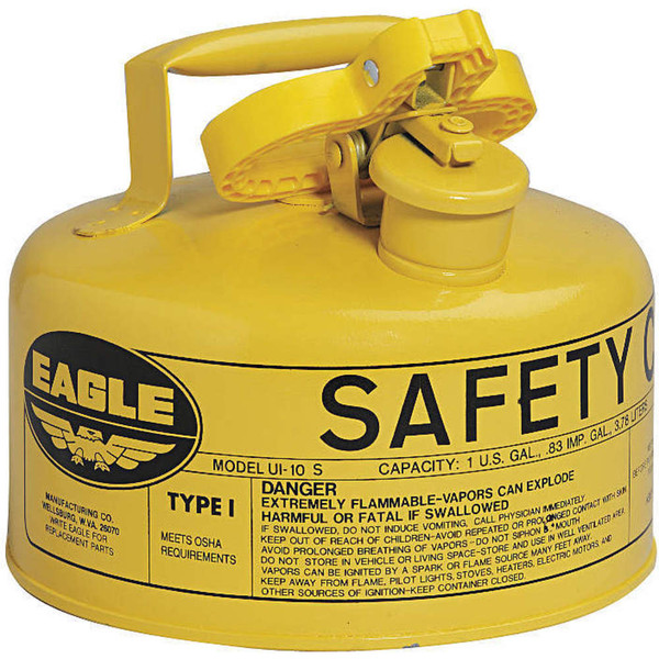 EAGLE 1 GAL. YELLOW SAFETY CANTYPE 1