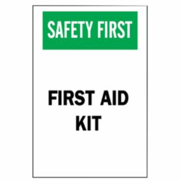 BRADY® FIRST AID SIGN  B-555  10IN H X 7IN W