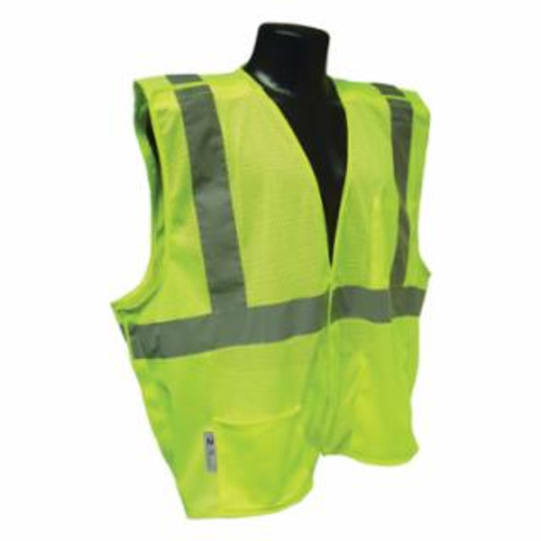 CLASS 2 MESH BREAKAWAY GRN XL