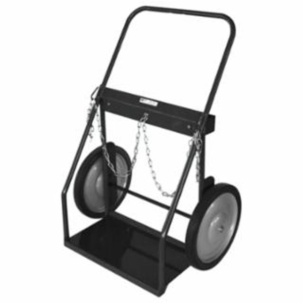 MILWAUKEE HAND TRUCKS 500-LB. TWIN TANK CYLINDER TRUCK W/16" SEMI-