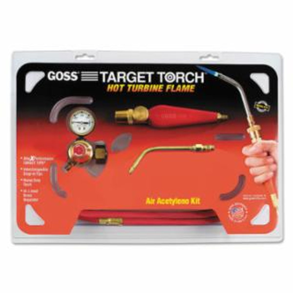 GOSS ACET-O-LITE THREADED STYLE ACETYLENE KIT-W/BA-4