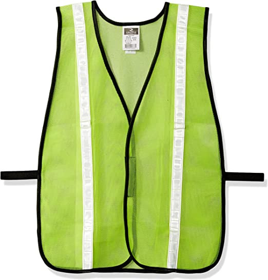 Radians SVG1-S/XL Non Rated Mesh Safety Vst/1" Tp-Grn-S-XL