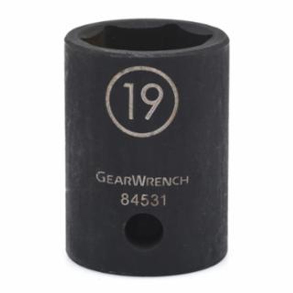 GEARWRENCH 1/2" DRIVE 6 POINT STANIMPACT MET SOCKET 17MM