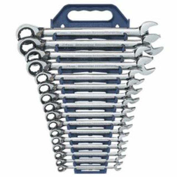 8PC REVERSIBLE COMB RATCHETING SAE NON CAPSTOP