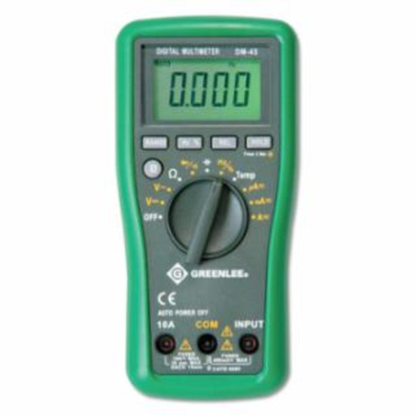 GREENLEE DIGITAL MULTIMETER 600 VAC/DC