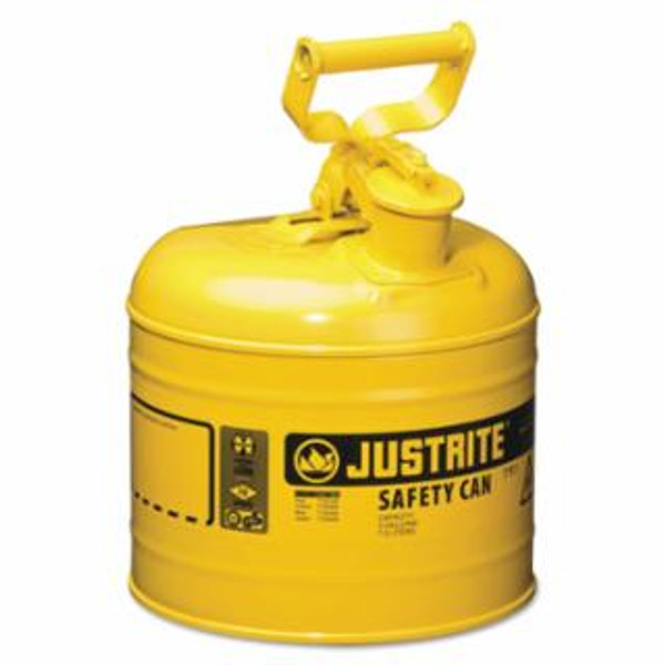 JUSTRITE 2G/7.5L SAFE CAN YEL