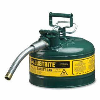 Justrite 7225430 Can Sfty 1" Hs T2 2.5G Grn