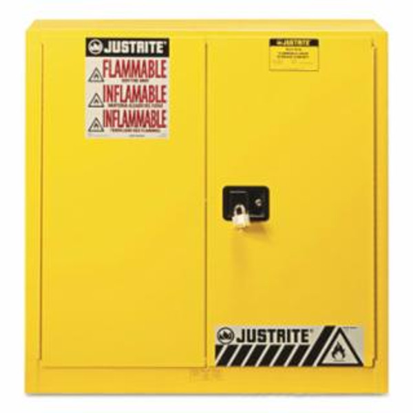 JUSTRITE 30G CAB MAN YL FLAM SAFEEX