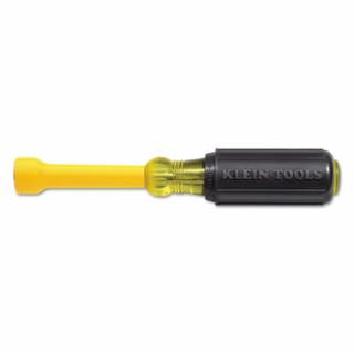 Klein Tools 640-7/16 7/16-Inch Coated Nut Driver, 3-Inch Hollow Shaft