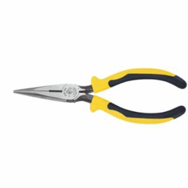 Klein Tools J203-6 Pliers, Needle Nose Side-Cutters, 6-3/4-Inch