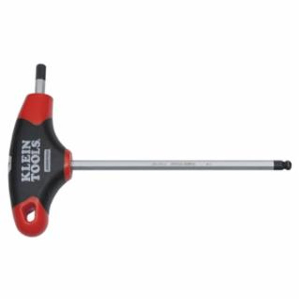 Klein Tools JTH6M10BE 10 mm Ball-End Hex Key, Journeyman T-Handle, 6-Inch