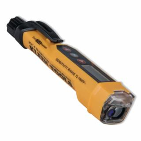 Klein Tools NCVT-6 Non-Contact Voltage Tester Pen, 12-1000V AC, with Laser Distance Meter