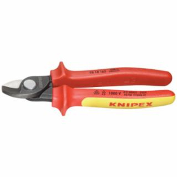 KNIPEX CABLE WIRE SHEARS FOR COPPER/ALUMINUM(KN9511-165