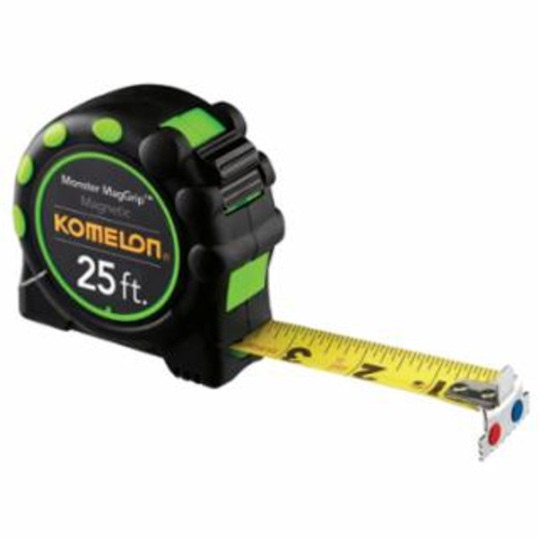 KOMELON USA MONSTER MAGGRIP ENG SCALE 25' MEASURE TAPE