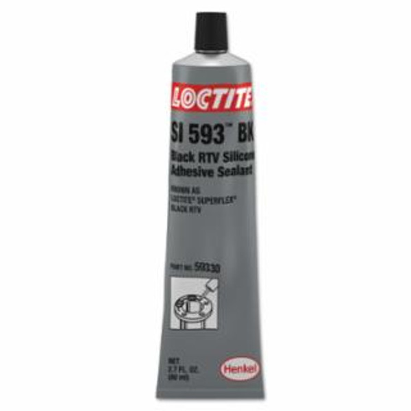 LOCTITE 80-ML SUPERFLEX BLACK RTV SILICONE AD