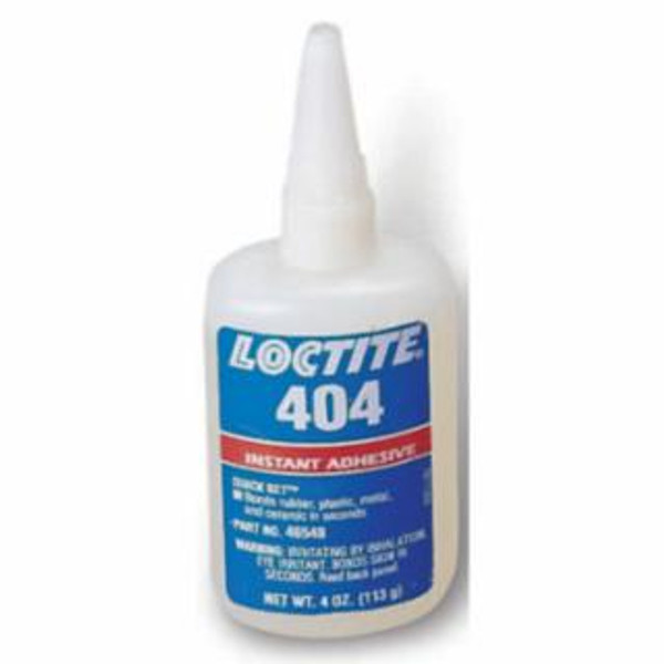 LOCTITE 46548 4-OZ. QUICK SET 404 INDUSTRIAL ADHESIVE