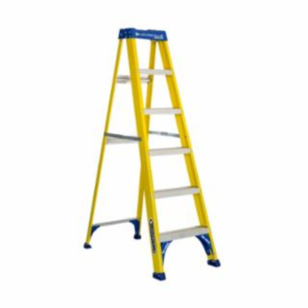 LOUISVILLE LADDER 6'PIONEER FIBERGLASS STEP LADDER