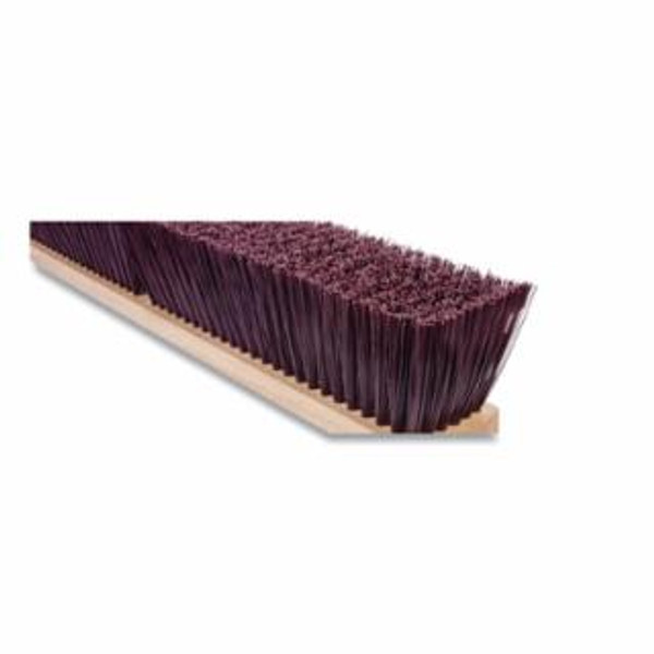 MAGNOLIA BRUSH 24" BROWN PLASTIC GARAGE BRUSH