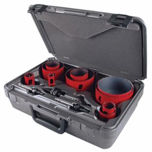 13PC. MASTER ELECTRICIANS KT HOLE SAWS