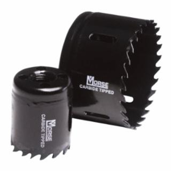 M.K. MORSE 3-5/8 CARBIDE TIPPED HOLESAW SEPARATE AR