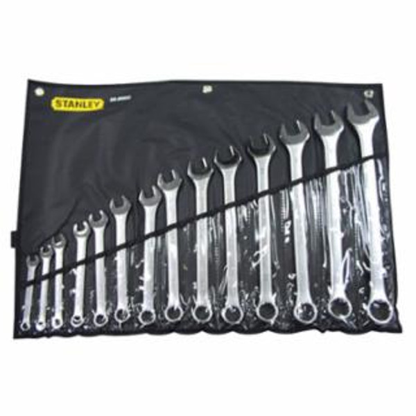 STANLEY 14 PC COMBO WRENCH SAE SET