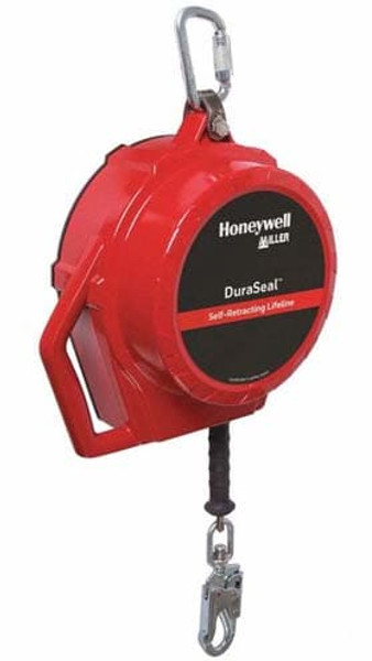 HONEYWELL MILLER DURASEAL 100-FT LENGTH SS CABLE 2 CARABINERS