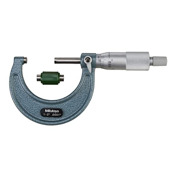 MITUTOYO 1-2" OUTSIDE MICROMETERRATCHET STO