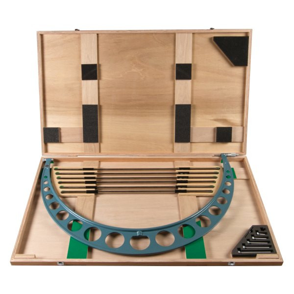 30-36" OUTSIDE MICROMETER W/INTERCHAN