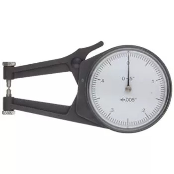 MITUTOYO DIAL CALIPER GAGE 0-.5".005"