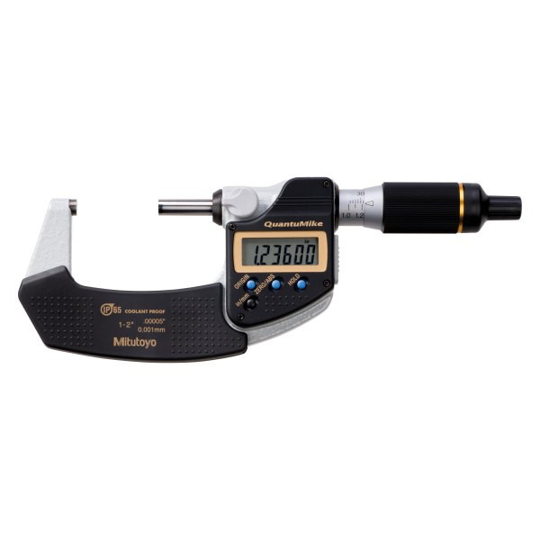 MITUTOYO MICROMETER DIGIMATIC 1-2" IP65  .00005" NO SPC