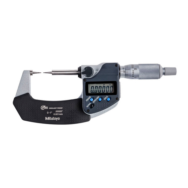 MITUTOYO MICROMETER  PT  15  0-1"  .00005"/0.001MM  IP65