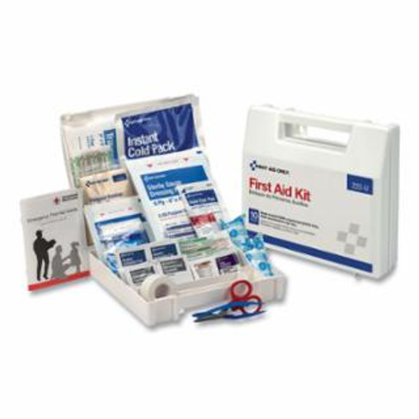 FIRST AID ONLY 10 PERSON FIRST AID KITPLASTIC CASE W/DIVIDERS