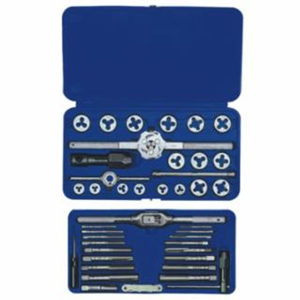 IRWIN 41 PC TAP & DIE SET#6-1/2 & 4-