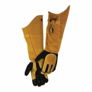 Caiman 1878-5 Long Weld Glove 21" Deer/Pig (1 Pair)