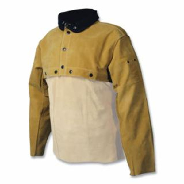 CAIMAN BOARHIDE CAPE SLEEVE GOLD L