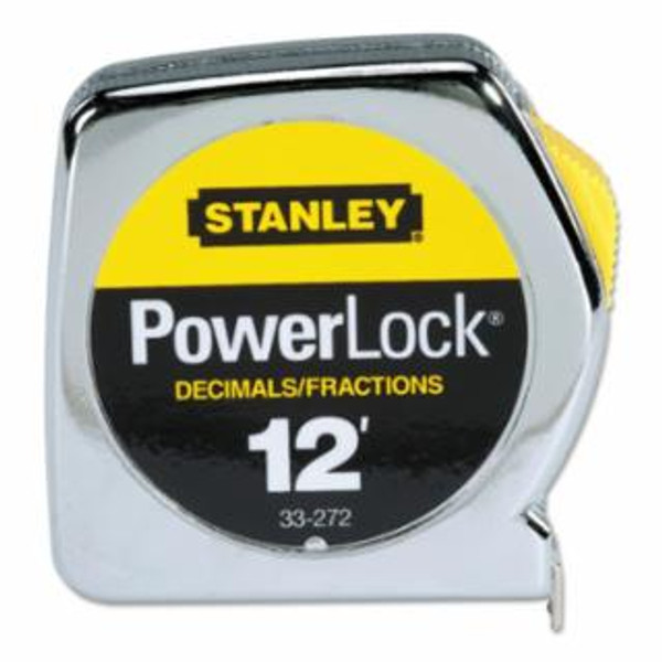 STANLEY DECIMAL TAPE RULE 1/2" X12'