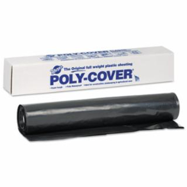 6MIL 20X100 BLACK POLY COVER