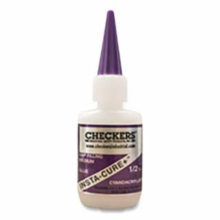 Checkers CPGLUE 1/2 Oz Bottle Of Checkers' Clear Super Gluebest