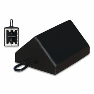 Checkers RC450-CL Wheel Chockutilityrbr10"X8"X5.5"Aluminum Cle