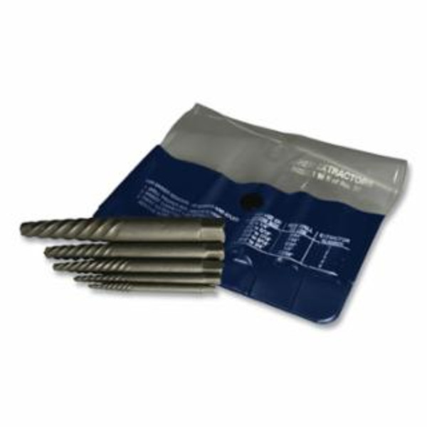GREENFIELD THREADING 5 PC NO 15 VT SCREW EXTRACTOR SET