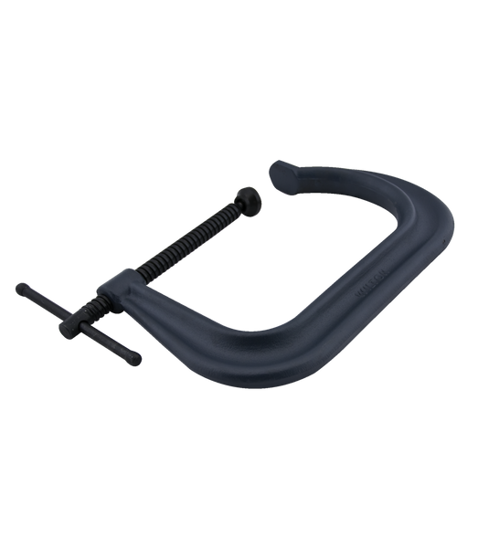 WILTON WL9-14375 4406, 4400 Series Drop Forged C-Clamp - Extra Deep-Throat, Regular-Duty, 0" - 6" Jaw Opening