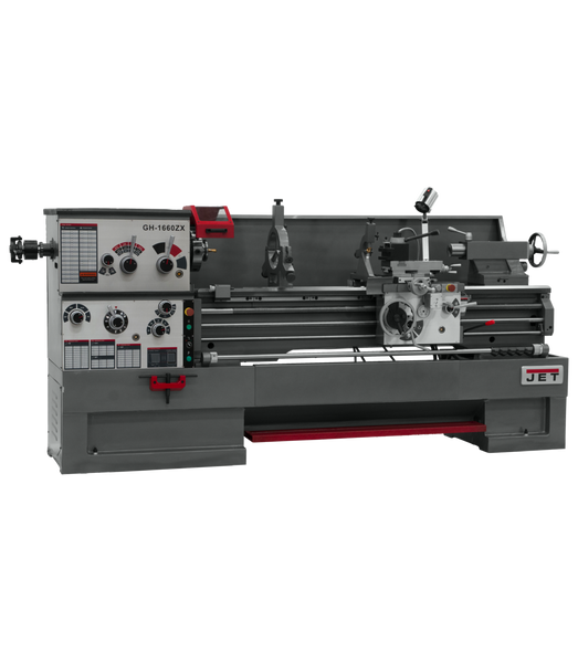 JET JT9-321544 GH-1660ZX With Taper Attachment and Collet Closer