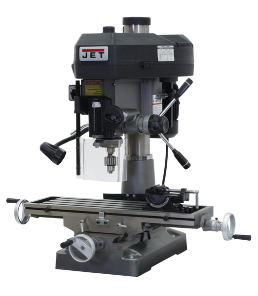 JET JT9-350119 JMD-18 Mill/Drill With X-Axis Table Powerfeed