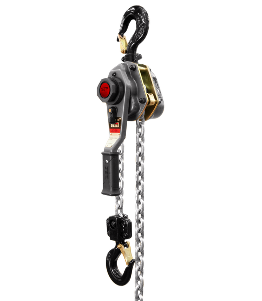 JET JT9-376401 JLH-250WO-10, JLH Series 2-1/2 Ton Lever Hoist, 10' Lift with Overload Protection