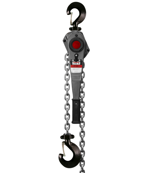 JET JT9-376903 JLH-300-20PSH, JLH Series 3 Ton Lever Hoist, 20' Lift with Overload Protection & Shipyard Hooks