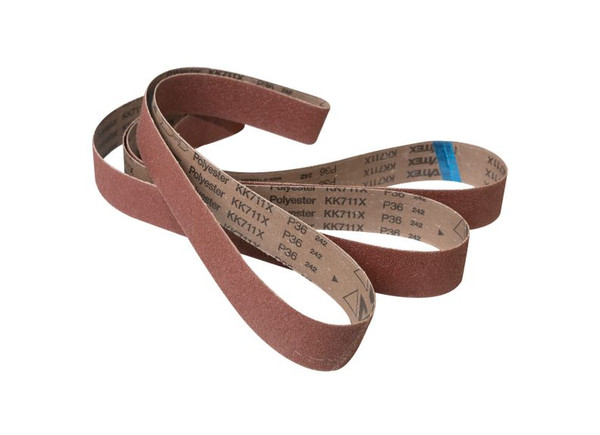 JET JT9-577510 2"x48" 180 Grit Aluminum Oxide Belts - 3pc set