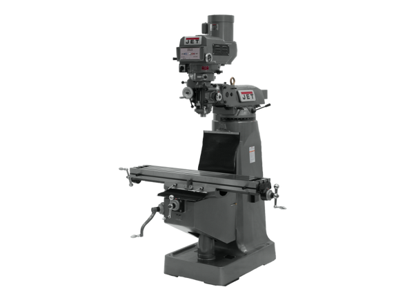 JET JT9-690013 JTM-4VS Mill With X, Y and Z-Axis Powerfeeds